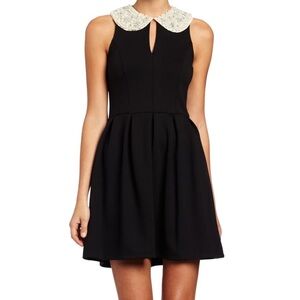 Embellished Collar Dress